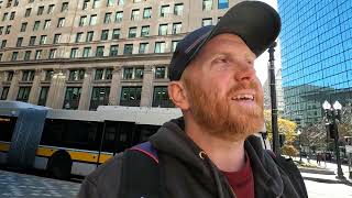 Boston Comedian Gives a Tour of His City Copley Square [upl. by Zenda]