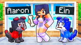 Turning my FRIENDS into PUPPIES in Minecraft [upl. by Sayer]