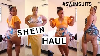 Shein Swimsuits Haul  CurvyPlus size Edition [upl. by Dombrowski41]