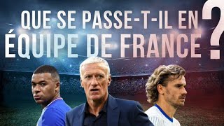 Que se passetil en Équipe de France Deschamps Griezmann Mbappé [upl. by Odlanier]