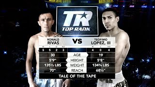 Teofimo Lopez vs Ronald Rivas  FREE FIGHT  Young Lopez Delivers One of the 2017 KOs of the Year [upl. by Corey]