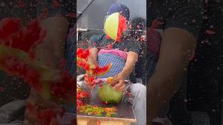 Busting Watermelon From Rubber Band [upl. by Donal]