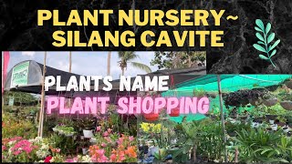 Plant Shopping  Plant Nursery  Plants Name  Silang Cavite [upl. by Lupee]