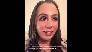 KATIE JOY aka WOACB IS CHANGING HER STORY in her tik tok live [upl. by Brody]