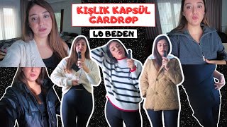 40 BEDEN KIŞLIK KAPSÜL GARDROP ALIŞVERİŞİM 🛍️ kapsulgardrop haul [upl. by Booma]