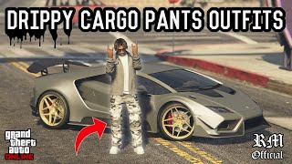 DRIPPY CARGO OUTFITS ON GTA 5  TUTORIAL [upl. by Goldina]