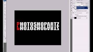 Text Spiegeln  Photoshop Tutorial Basic [upl. by Niasuh]