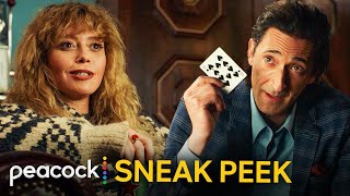 Poker Face  Exclusive Look at Natasha Lyonne amp Adrian Brody in Episode 1 [upl. by Orva]