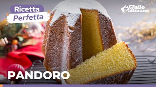 PANDORO – La RICETTA PERFETTA e FACILE per farlo a casa come in PASTICCERIA [upl. by Ginder]