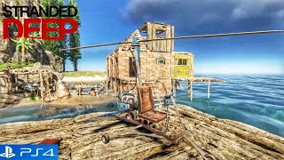 GYROCOPTER  Construction amp Vol Dessai  Stranded Deep  Ps4 [upl. by Otrevlig]