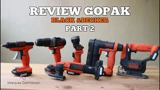 REVIEW GOPAK SYSTEM BLACK AND DECKER part 2 Cordless Nail Gun [upl. by Danny]