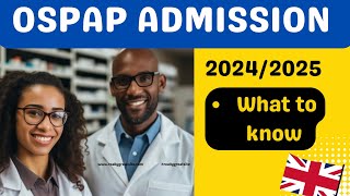 How to Get into UK OSPAP Programs in 2024 Guide for Overseas Trained Pharmacists [upl. by Olga556]