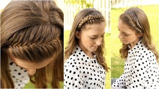 How to  4 DIY Braided Headbands  Braidsandstyles12 [upl. by Jamin]