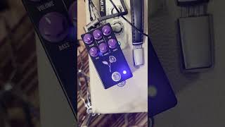 JHS Pedals Violet Distortion Straight forward demo [upl. by Ailadgim849]