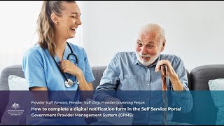 How to complete a digital notification form in the Self Service Portal [upl. by Spoor]