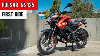 2021 Bajaj Pulsar NS 125  First Ride Review  Mileage  Price  Details [upl. by Gershom]