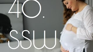 40 ssw  Wehen meine Gedanken zur Geburt  Babybauch [upl. by Ybrek]