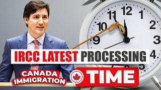 New IRCC Processing Times for Canada PR Express Entry TR Visitor Visa  Canada Immigration [upl. by Eseuqram]