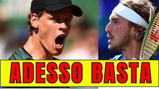 SCANDALO IN CAMPO SINNER vs TSITSIPAS  E Rivolta Ecco cosa è accaduto [upl. by Schaeffer]