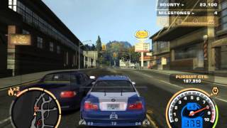 Need for Speed Most Wanted  Improved Pursuit mod Part 1 [upl. by Aerb]