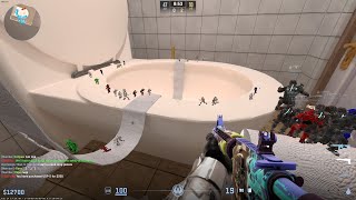 CS2 Zombie Escape zebathroom All Levels On GFL Server [upl. by Marigold922]