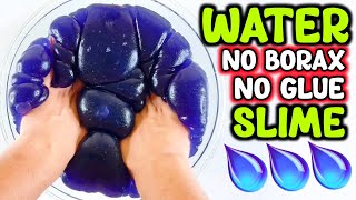 NO BORAX❌ WATER SLIME💦 NO GLUE❌ How to make BTS Barrel O Water Slime Without Glue or Borax ASMR [upl. by Nafri]