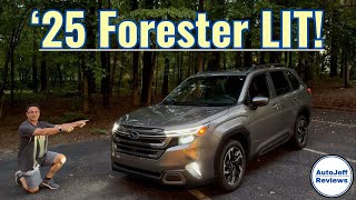 NEW 2025 Subaru Forester at Night Buttons Controls Lights More [upl. by Demetris]