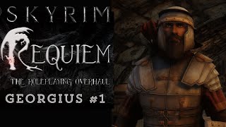 Escaping Helgen  Skyrim Requiem Roleplay Stream 1 [upl. by Asilej]