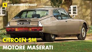 Storia della Citroen SM  Quella col motore MASERATI [upl. by Jar]