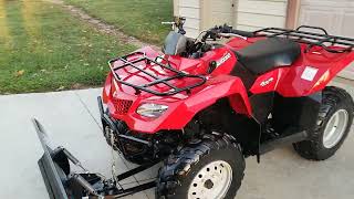 2008 Suzuki King Quad 400 walkaround and cold start Oct2024 [upl. by Sax454]