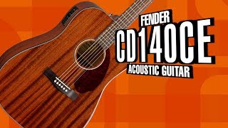 Fender CD140SCE Acoustic Electric Guitar [upl. by Giah506]