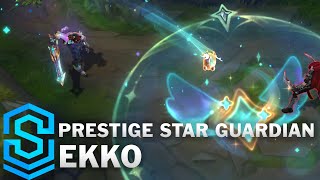 Prestige Star Guardian Ekko Skin Spotlight  PreRelease  League of Legends [upl. by Oletha]