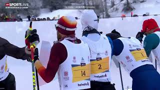 Langlauf Engadiner Skimarathon 2022  Letztes Rennen von Dario Cologna [upl. by Darcy]