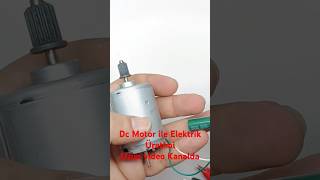 Dc Motor ile Elektrik Üretmek freeenergy energy [upl. by Bohon]