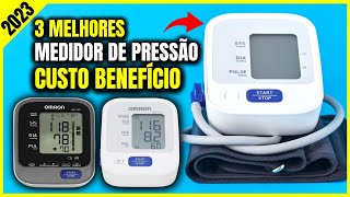 Top 3 Melhores Medidor de Pressão Arterial Para 2023  Aparelho de Pressão Custo Benefício [upl. by Bottali]