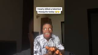 This mosquito has too much talent ooo 😂comedy [upl. by Sine]