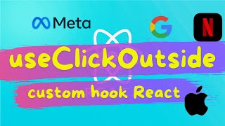 useClickOutside custom hook  React JS Interview Question  Frontend Machine Coding round interview [upl. by Attenal]