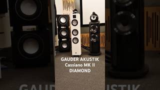 1 GAUDER AKUSTIK Cassiano MK II Diamond highend loudspeaker gauder bass [upl. by Siver]