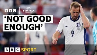 Very poor  Lineker and Shearer on England draw  Uefa Euro 2024  BBC Sport [upl. by Linehan]