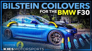 How to Install BILSTEIN B16 COILOVERS on a BMW F30 335i XDRIVE Ride Control [upl. by Enirroc]