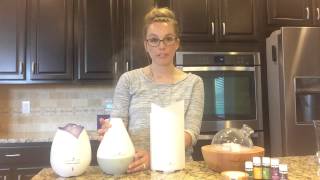 Young Living Starter Kit Diffuser Options [upl. by Yrokcaz]