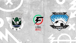 Liga Placard 11ª jorn AD Fundão 84 Futsal Azeméis [upl. by Tumer]