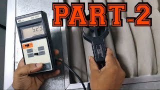 How to Calculate CFM of AHU  How to take reading at filter from anemometer  PART2 [upl. by Miculek]