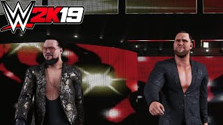 WWE 2K19  The Miztourage Entrance Signature Finisher [upl. by Aiht]