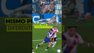 EL PENAL QUE FALCON PEREZ NO LE QUISO COBRAR A VÉLEZ VS RIVER [upl. by Nnylhsa]