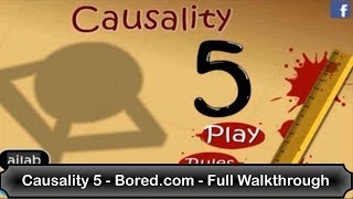 Causality 5  Boredcom  Full Walkthrough [upl. by Otinauj]