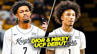 Mikey Williams amp Dior Johnson UCF Debut [upl. by Whitten]