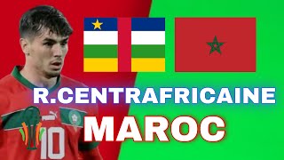 🔴🇨🇫🇲🇦 REPUBLIQUE CENTRAFRICAINE  MAROC  QUALIF CAN 2025 LIVE TALK [upl. by Damara]