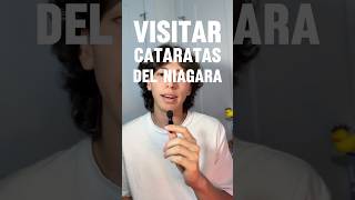 Estuve visitando las cataratas del niagara ¡vlog en el canal niagarafalls viajes vlogs canada [upl. by Assyral342]