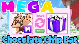 Trading My Mega Chocolate Chip Bat Dragon In Adopt Me adoptme 🍪🍫 [upl. by Rumpf]